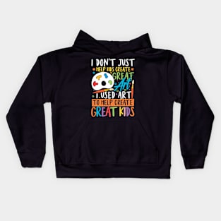 I Used Art To Help Create Great Kids Kids Hoodie